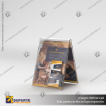 PORTA FOLLETO EN PORTA GRAFICA ACRILICO A4 (21*29.7 CMS) FORMATO A VERTICAL 2 MM