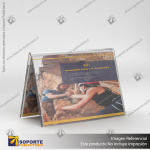 PORTA GRAFICA ACRILICO A3 (29.7*42 CMS) FORMATO A HORIZONTAL 2.5 MM