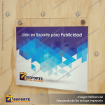 PORTA GRAFICA ACRILICO A3 (29.7*42 CMS) FORMATO MURO HORIZONTAL 2.5 MM + SET EMBELLECEDORES