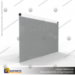 PORTA GRAFICA ACRILICO A3 (29.7*42 CMS) FORMATO MURO HORIZONTAL 2.5 MM (C12)