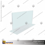 PORTA GRAFICA ACRILICO A3 (29.7*42 CMS) FORMATO T HORIZONTAL 2.5 MM (C12)