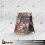 PORTA GRAFICA ACRILICO A5 (14.8*21 CMS) FORMATO A VERTICAL 1.5 MM