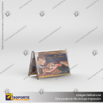 PORTA GRAFICA ACRILICO A6 (10.5*14.8 CMS) FORMATO A HORIZONTAL 1.5 MM