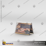 PORTA GRAFICA ACRILICO A6 (10.5*14.8 CMS) FORMATO A HORIZONTAL 1.5 MM
