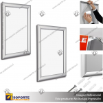 PORTA GRAFICA MARCO CLIP ALUMINIO FORMATO A0 (84.1*118.9 CMS) (C5)