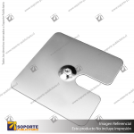 PORTA GRAFICA MINI T EXTENSIBLE MEDIDA AJUSTABLE 19.5*30 A 53 CMS CON PINZAS Y BASE CUADRADA METAL