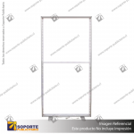 PORTA PENDON CAJA LUZ 100X200 CM SOPORTE PUBLICITARIO