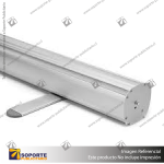 PORTA PENDON CORTINA ROLLER SOPORTE TECHO 85*200 CMS (C10)