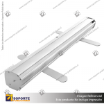 PORTA PENDON CORTINA ROLLER SOPORTE TECHO 85*200 CMS (C10)