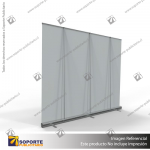 PORTA PENDON ROLLER GIGANTE 250*200 CMS (C2)