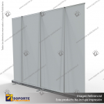 PORTA PENDON ROLLER GIGANTE 250*200 CMS (C2)