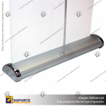 PORTA PENDON ROLLER PRO BASE COLOR ALUMINIO 80*200 CMS (C4)