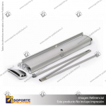 PORTA PENDON ROLLER PRO BASE COLOR ALUMINIO 80*200 CMS (C4)