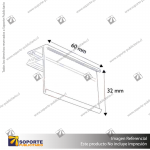 PORTA PRECIO VIDRIO SUP44