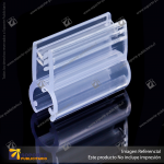 PORTA STOPPER 25*17 MM ENCAJE GANCHERA 6 MM