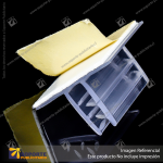 PORTA STOPPER CON ADHESIVO 35*18*25 MM ESPESOR GRAFICA 3-5 MM