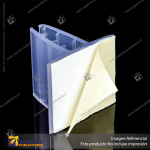 PORTA STOPPER CON ADHESIVO 35*30*42 MM ESPESOR GRAFICA 3-5 MM