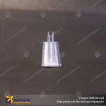 PORTA STOPPER CON ADHESIVO 75*20*25 MM ESPESOR GRAFICA 3-5 MM