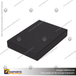 PORTA TARJETAS DE CREDITO CON BILLETERA/NEGRO/NEGRO