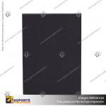 PORTA TARJETAS DE CREDITO CON BILLETERA/NEGRO/NEGRO