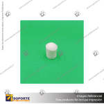 PUNTERA DE GOMA PARA GANCHERA 8 MM BLANCA