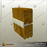 PVC T JOINER - 16MM & 18MM PANELS