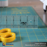 QR-1X12 1" X 12" FROSTED ACRYLIC RULER VARIATION: DEFAULT TITLE