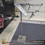 RADIUS SIGN FRAMES - FLOOR STAND