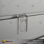 RADIUS SIGN FRAMES - HEADERS - ANODISED ALUMINIUM - A4 - 210H X 1200W - KHCP X 2