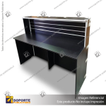 RECEPTION DESK - PRIME LAMINATE WHITE - 1000W X 1200H X 600D