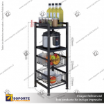 REPISERO METALICO MOVIL 4 NIVELES