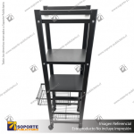 REPISERO METALICO MOVIL 5 NIVELES