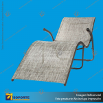 REPOSERA MODELO BEACH LOUNGER COLOR GRIS 