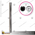 REPUESTO POSTE CROMADO PARA SEPARADOR DE FILAS CON CINTA RETRáCTIL