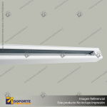 RIEL ENERGIZADO TRIFASICO 300 CM COLOR BLANCO