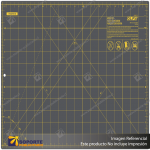 RM-CG-01/GRY 12"X18" DOUBLE-SIDED SELF-HEALING ROTARY MAT, GRAY VARIATION: DEFAULT TITLE