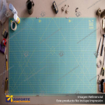 RM-CLIPS/3-01 35" X 70" CONTINUOUS GRID, DOUBLE-SIDED, SELF-HEALING ROTARY MAT SET VARIATION: RM-CLIPS/3-01