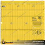 RM-HG-01/YEL 6"X18" DOUBLE-SIDED SELF-HEALING ROTARY MAT, YELLOW VARIATION: DEFAULT TITLE