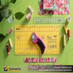 RM-HG-01/YEL 6"X18" DOUBLE-SIDED SELF-HEALING ROTARY MAT, YELLOW VARIATION: DEFAULT TITLE