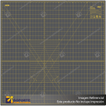 RM-MG-01/GRY 24"X36" DOUBLE-SIDED SELF-HEALING ROTARY MAT, GRAY VARIATION: DEFAULT TITLE