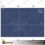 RM-MG/NBL 24"X36 DOUBLE-SIDED, SELF-HEALING ROTARY MAT, NAVY VARIATION: DEFAULT TITLE