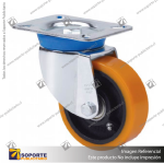 RUEDA FIJA DE ACERO PARA TRABAJO PESADO - 750 KG
