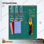 SCB45-1 STAINLESS STEEL SCALLOP BLADE, 1PK VARIATION: DEFAULT TITLE