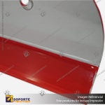 SEPARADOR ACRILICO DE ATENCION 3MM WIDTH: 259 HEIGHT: 100 THICKNESS: 3