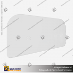 SEPARADOR ACRILICO VEHICULAR ESTANDAR 2MM SPECS: