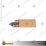 SET DE CRAYONES X6 UNIDADES/KAKI/KAKI