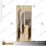 SET DE QUESO X3 LAGUIOLE/NEGRO/NEGRO