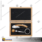 SET DE VINO LAROCHE/MARRON CLARO/MARRON CLARO