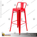 SILLA ALTA TOLIX ROJA 
