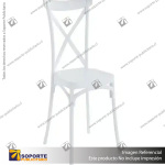 SILLA CROSSBACK BLANCA